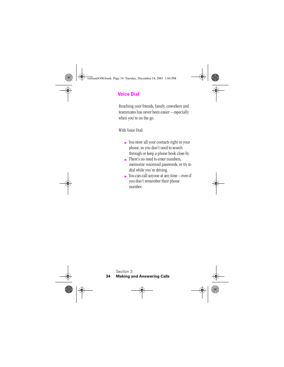 Heading 2 - voice dial, Voice dial | Samsung SCH-N300 User Manual | Page 34 / 198