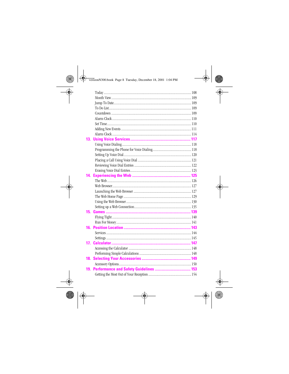 Samsung SCH-N300 User Manual | Page 8 / 198