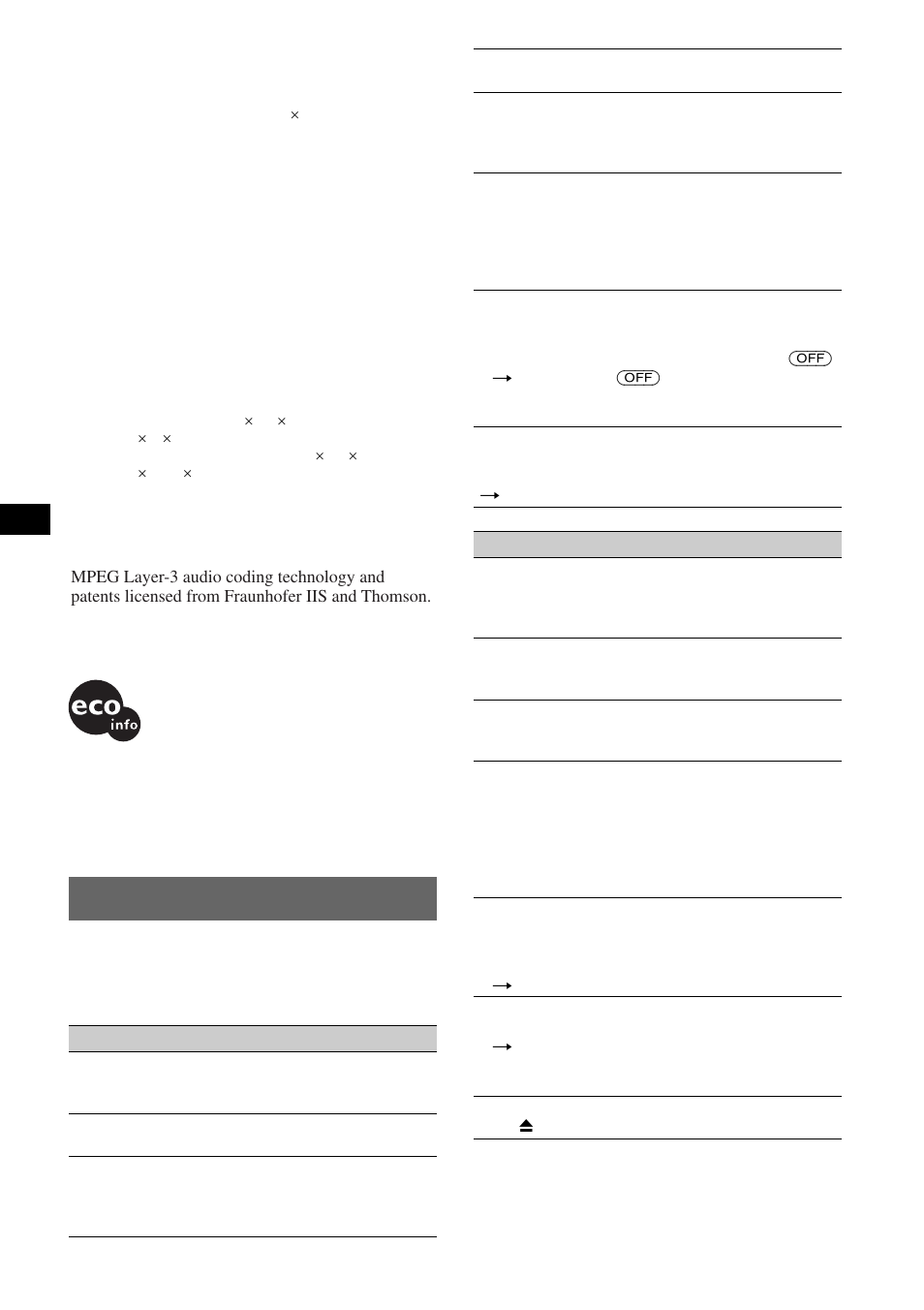 Troubleshooting, General | Sony CDX-GT212 User Manual | Page 14 / 80