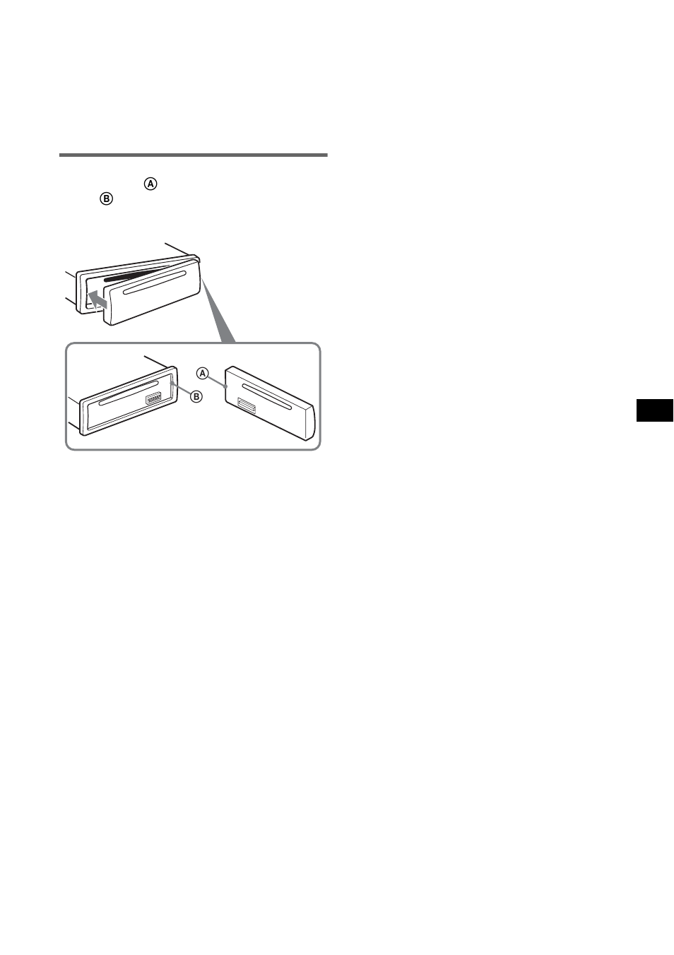 Anbringen der frontplatte | Sony CDX-GT212 User Manual | Page 19 / 80