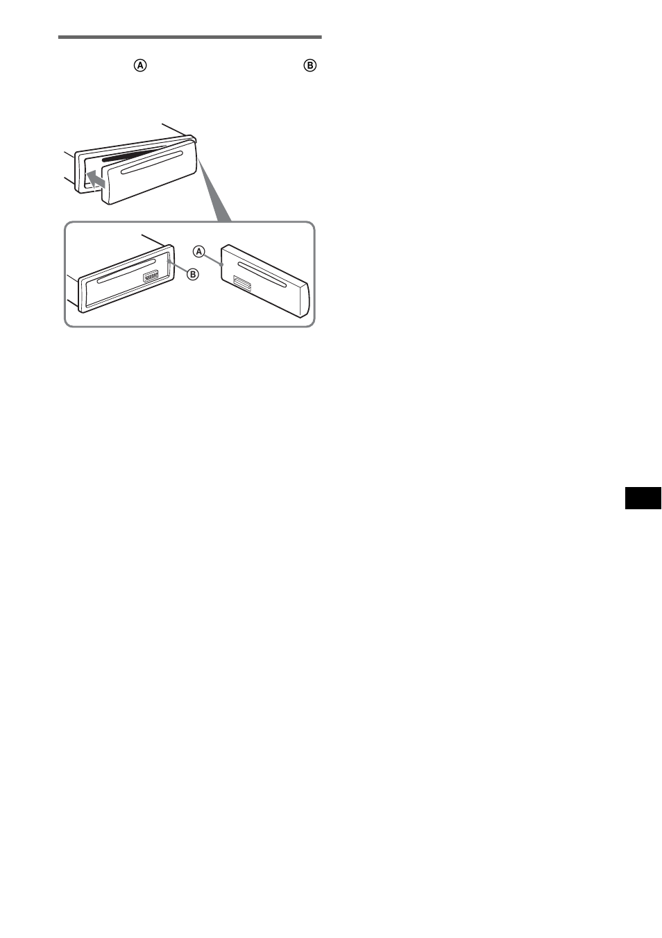 Het voorpaneel bevestigen | Sony CDX-GT212 User Manual | Page 67 / 80