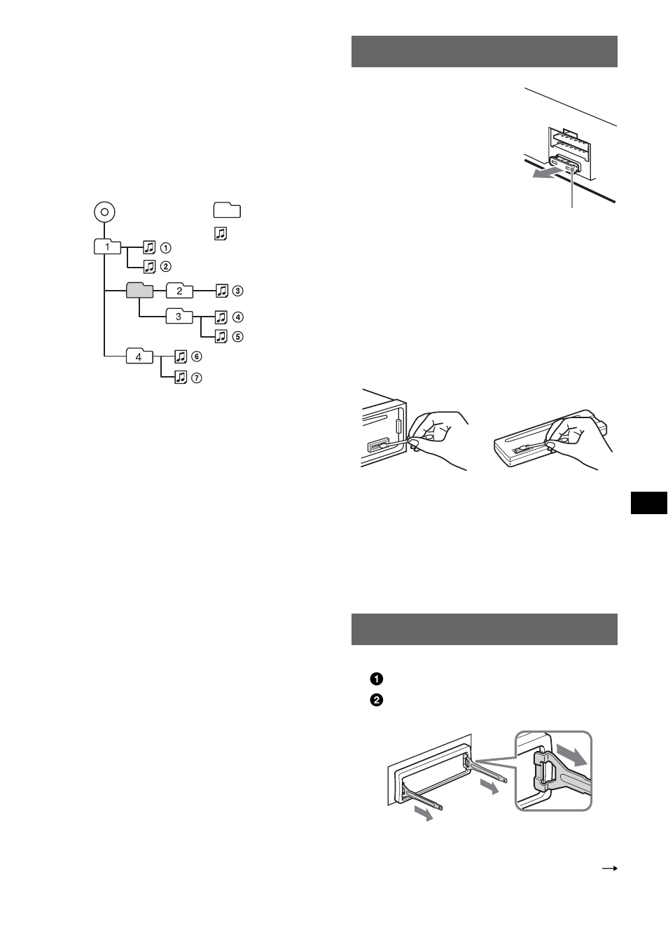 Onderhoud, Het apparaat verwijderen, Onderhoud het apparaat verwijderen | Afspeelvolgorde van mp3-/wma- bestanden, Zekeringen vervangen, Aansluitingen schoonmaken | Sony CDX-GT212 User Manual | Page 75 / 80