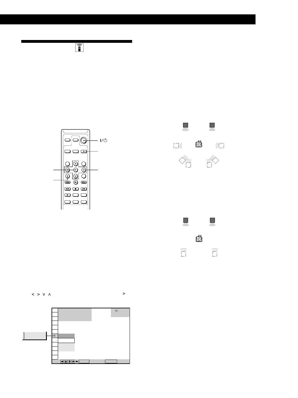 Ställa in ljudet z, Grunderna, Effekten av de olika alternativen | Sony SA-F11 User Manual | Page 47 / 92