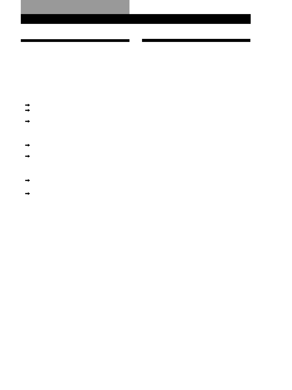 Guida alla soluzione dei problemi, Caratteristiche tecniche, Operazioni di base | Informazioni aggiuntive | Sony SA-F11 User Manual | Page 57 / 92