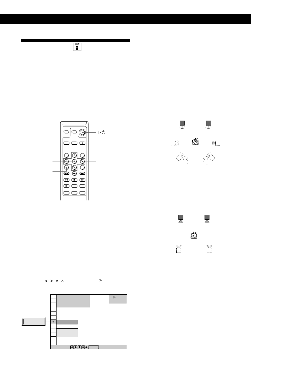 Regular o som z, Operações básicas, Efeitos de cada item | Sony SA-F11 User Manual | Page 63 / 92