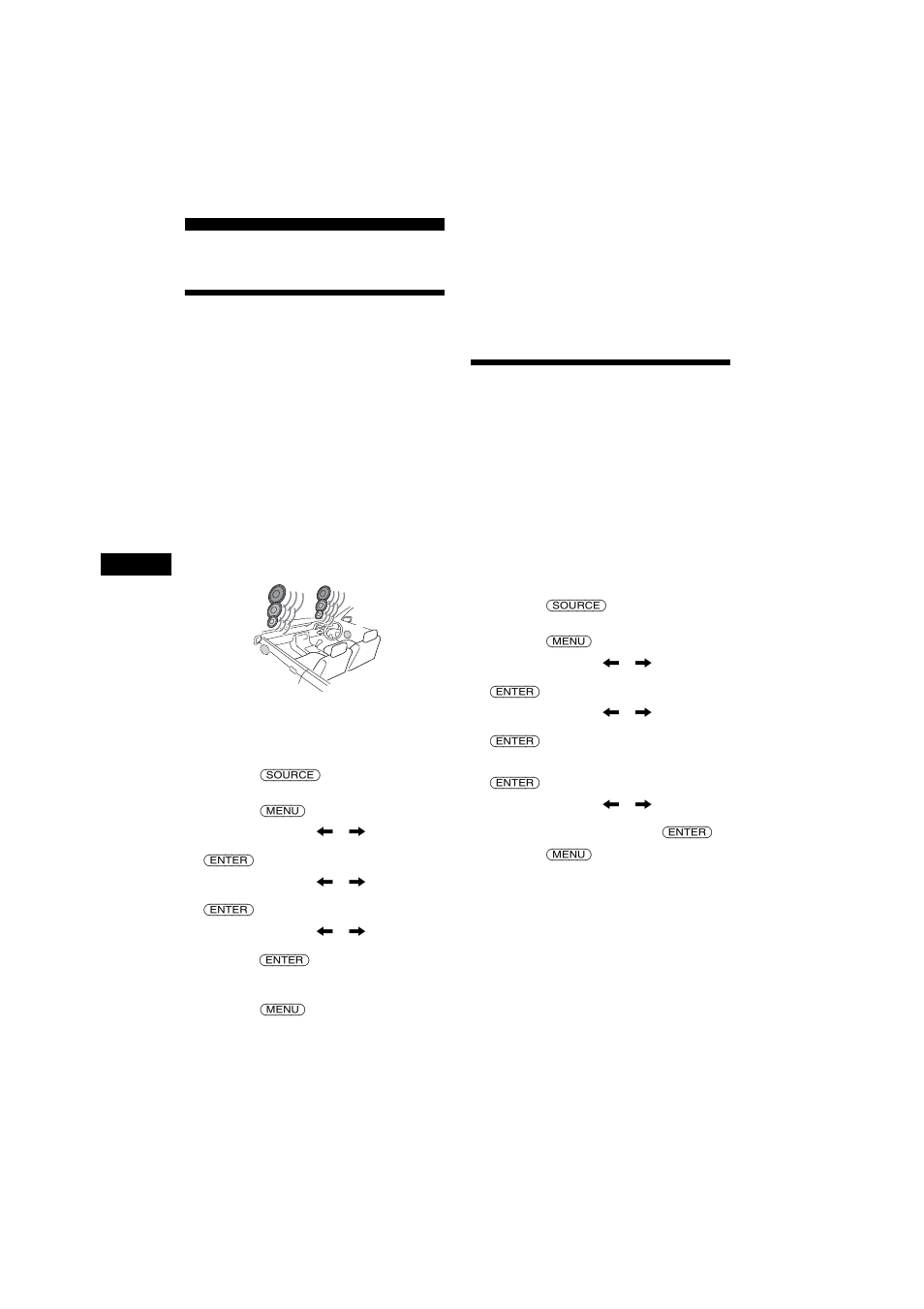 Impostazione dell’audio, Impostazione dell’equalizzatore, Impostazione della funzione dso (dynamic | Soundstage organizer) — dso | Sony 2-581-922-11 User Manual | Page 158 / 218