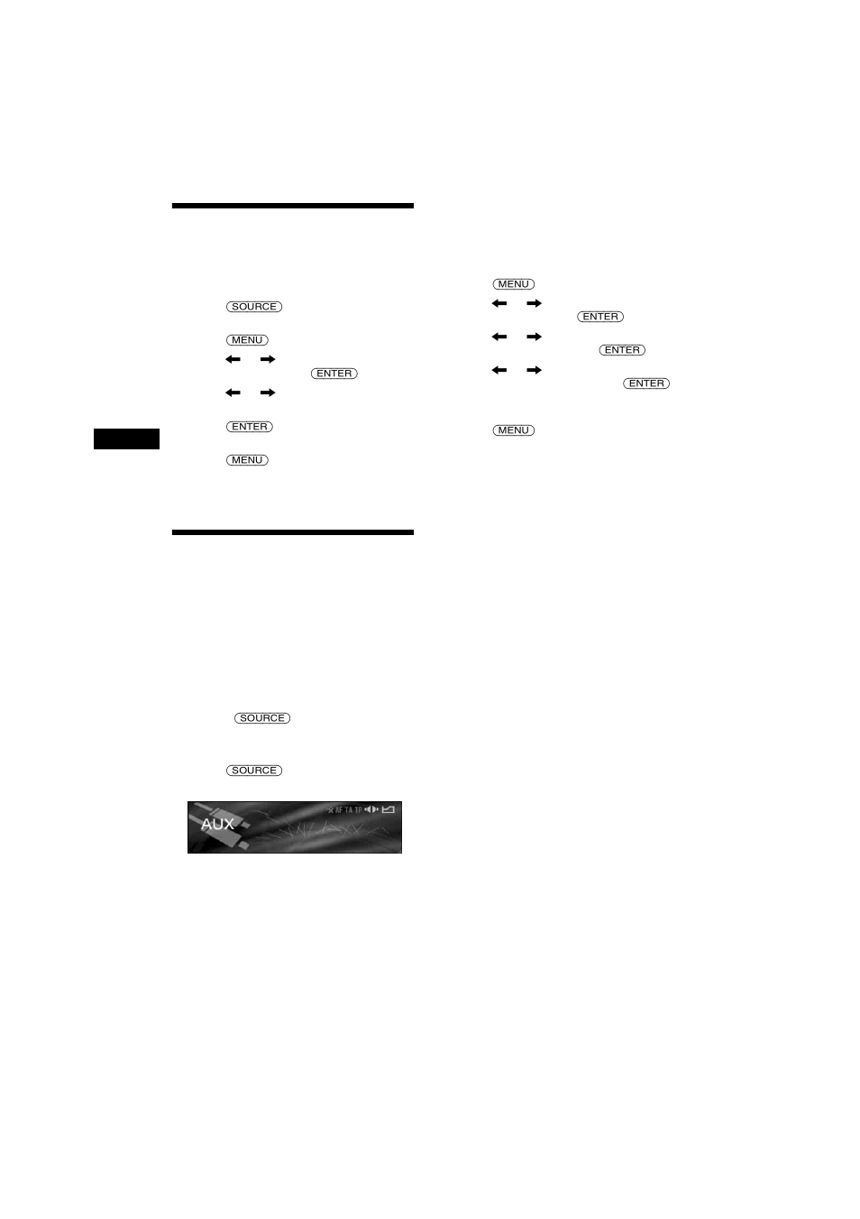 Setting the loudness, Loudness, Connecting auxiliary audio equipment | Sony 2-581-922-11 User Manual | Page 28 / 218
