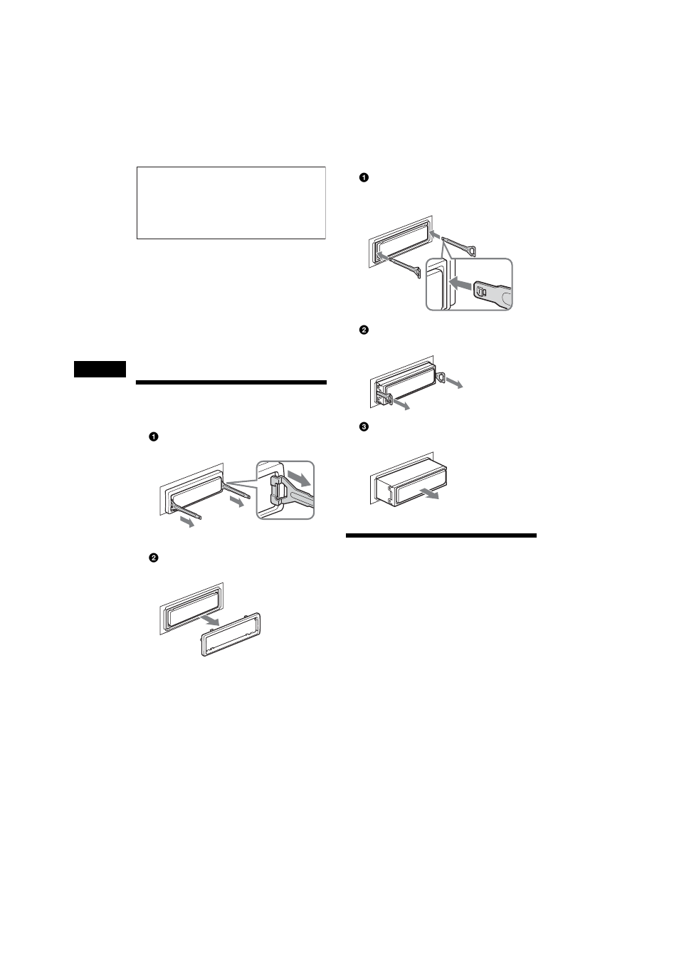 Ausbauen des geräts, Technische daten, Ausbauen des geräts technische daten | Sony 2-581-922-11 User Manual | Page 82 / 218