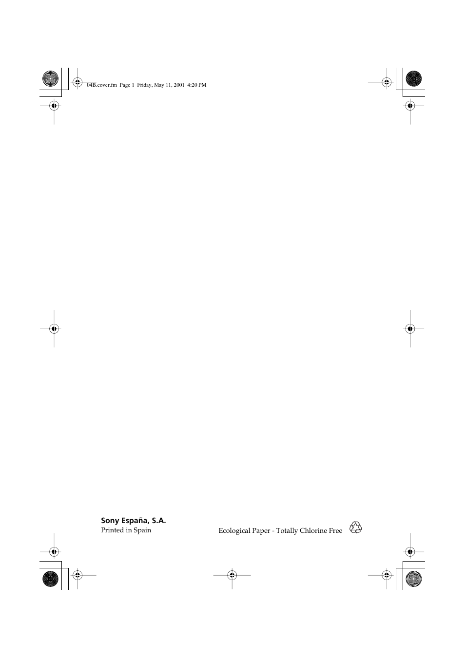 Sony FD Trinitron KV-29LS30U User Manual | Page 23 / 23