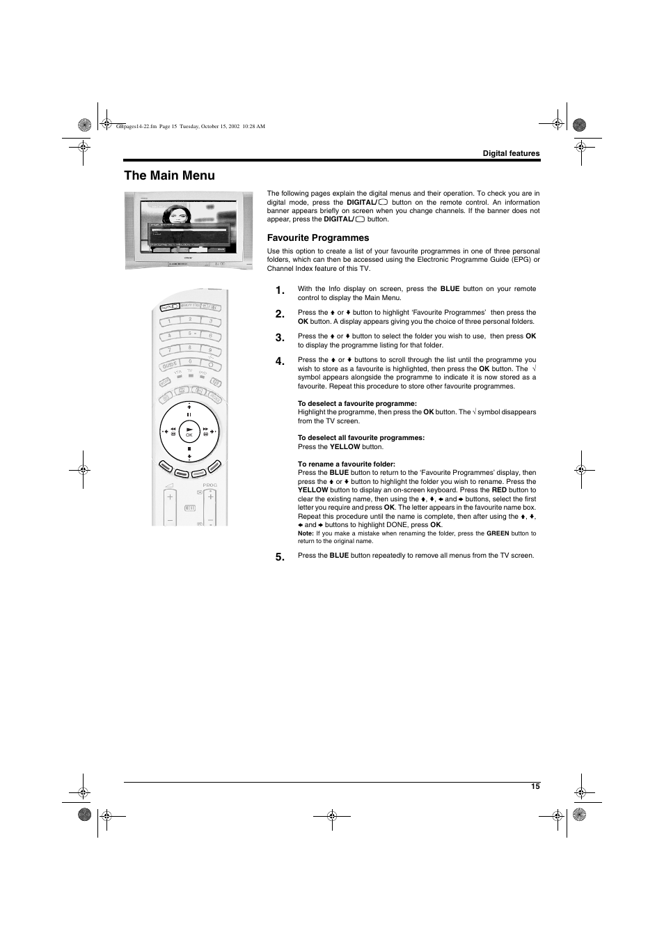 The main menu | Sony KD-32NX200E User Manual | Page 17 / 120