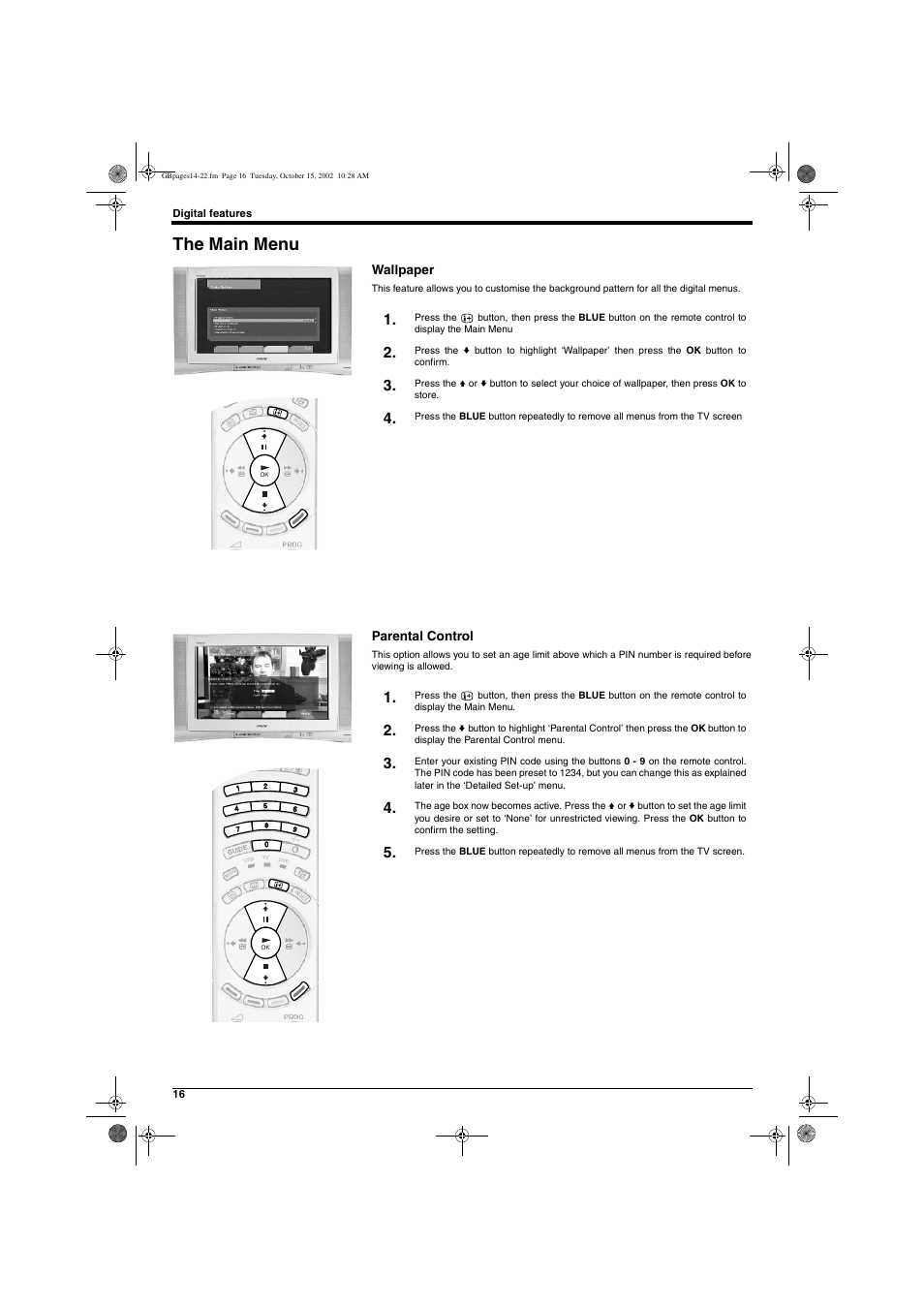 The main menu | Sony KD-32NX200E User Manual | Page 18 / 120