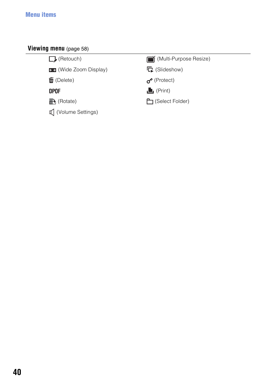 Sony Cyber-shot 3-700-727-12(1) User Manual | Page 40 / 135