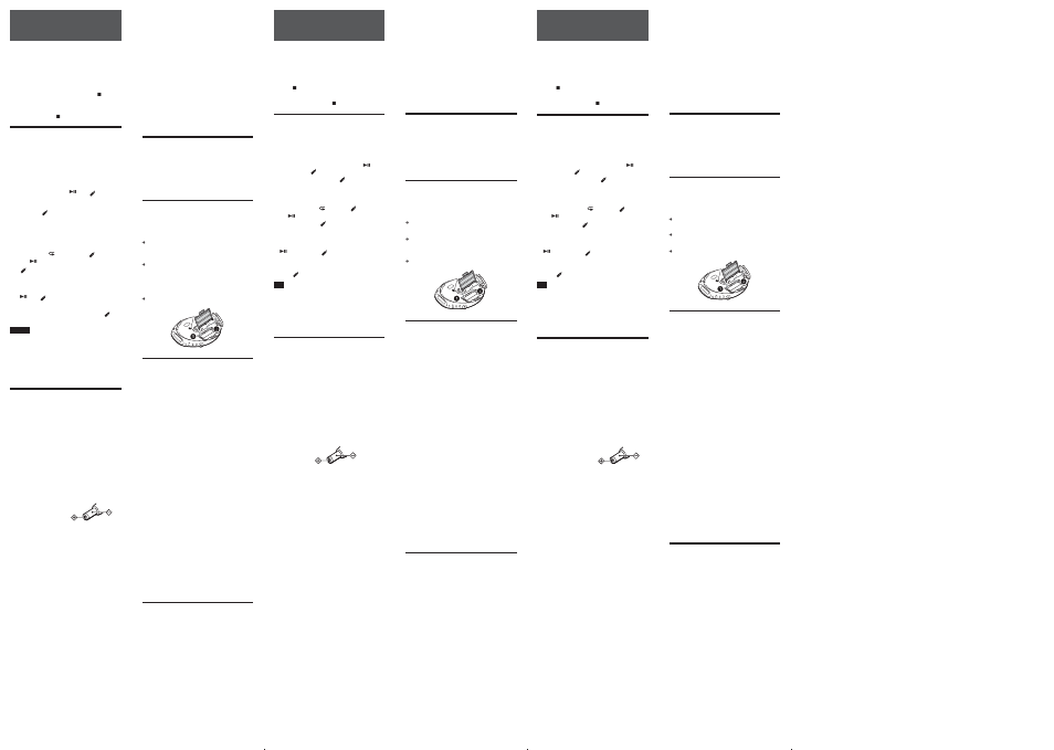 Sony CD Walkman D-EJ360 User Manual | Page 2 / 2