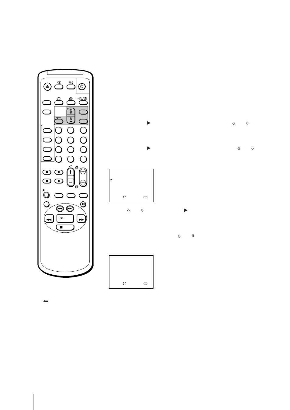 Captioning a tv station name, Press menu to display the main menu, Repeat steps 4 through 6 to caption other channels | Press menu to return to the original screen, Getting started | Sony Trinitron KV-21V5U User Manual | Page 10 / 52