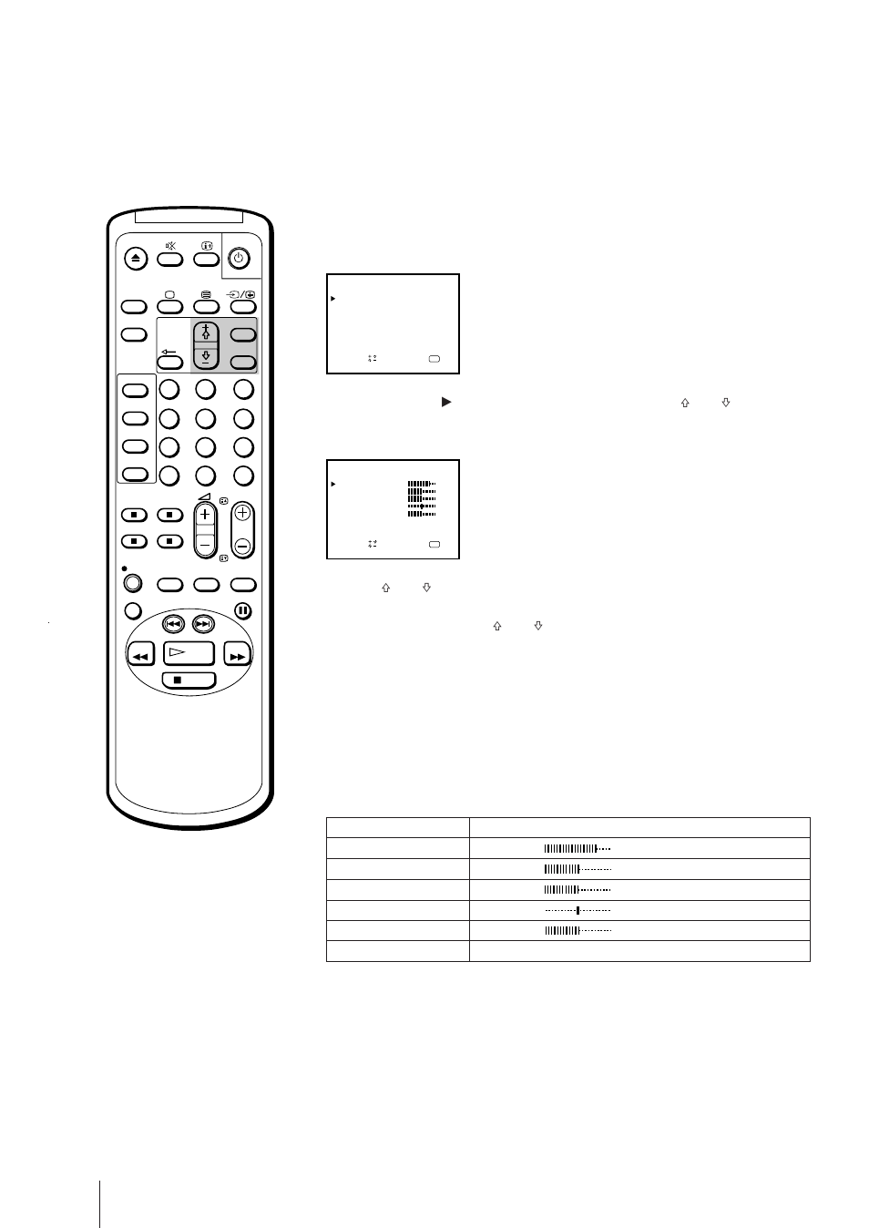 Adjusting the picture, Press menu to display the main menu, Repeat steps 3 and 4 to adjust other items | Sony Trinitron KV-21V5U User Manual | Page 18 / 52