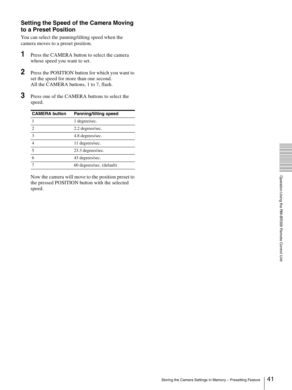 Sony 3CCD COLOR BRC-300P User Manual | Page 41 / 68