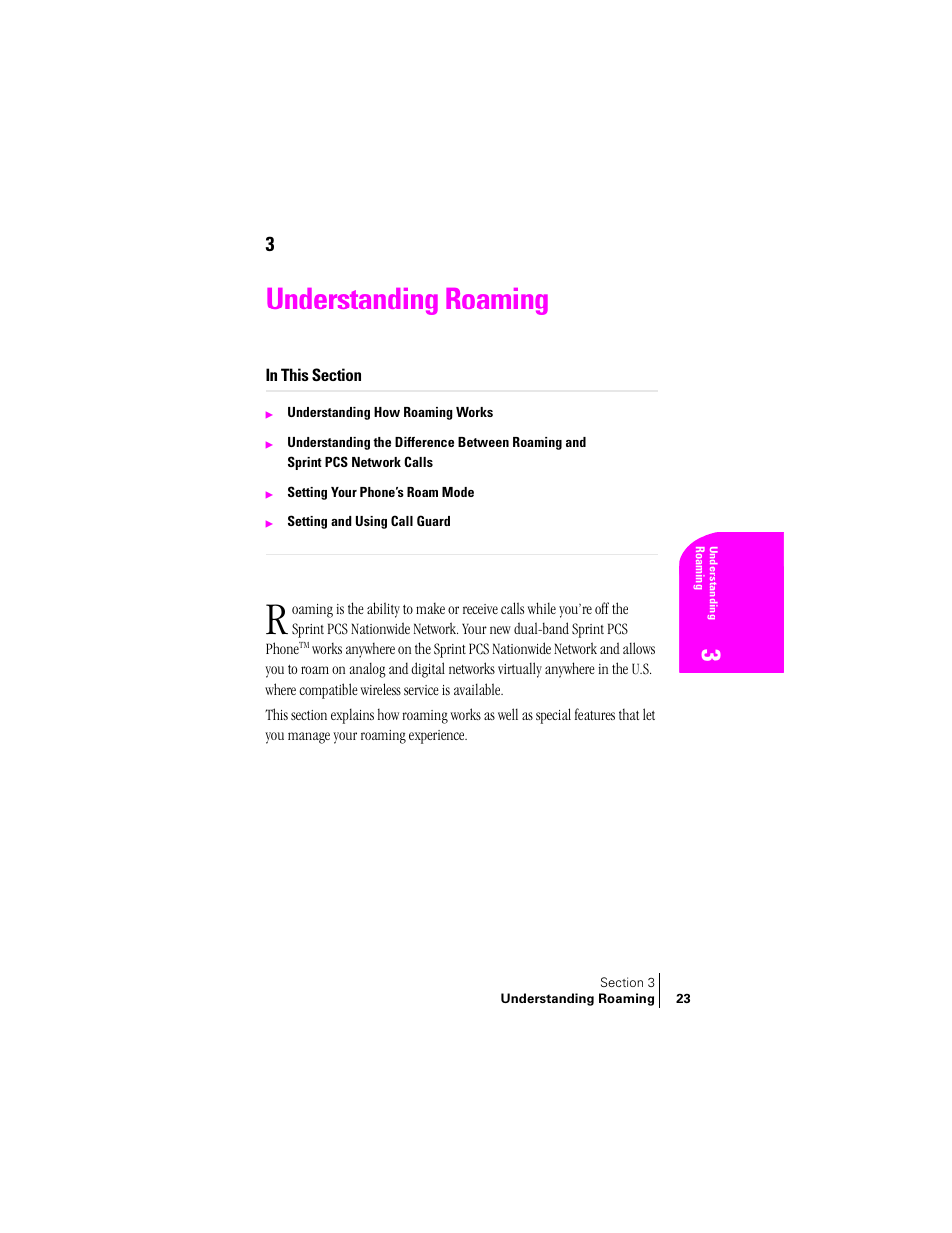 Understanding roaming | Samsung SCH-N240 User Manual | Page 23 / 118