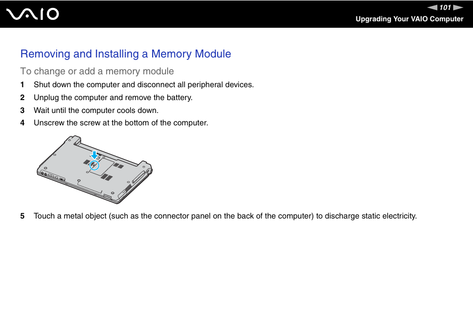 Sony VGN-TX00 User Manual | Page 101 / 177