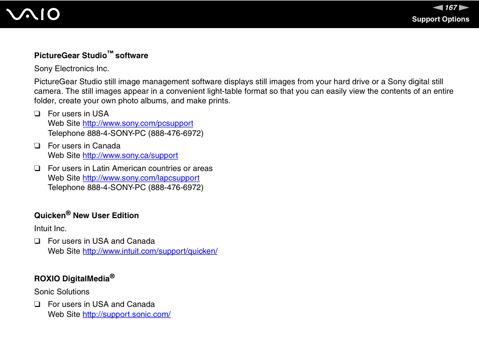 Sony VGN-TX00 User Manual | Page 167 / 177