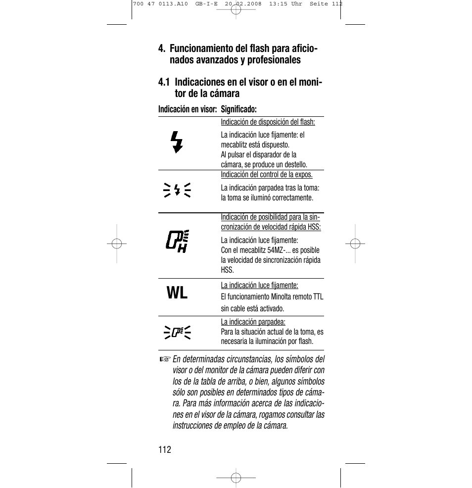 Sony Metz SCA 3302 M7 User Manual | Page 112 / 160