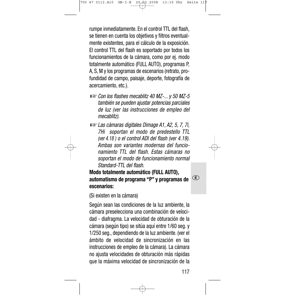 Sony Metz SCA 3302 M7 User Manual | Page 117 / 160