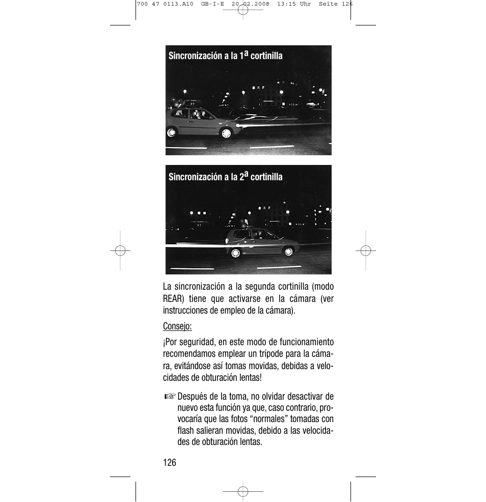 Sony Metz SCA 3302 M7 User Manual | Page 126 / 160