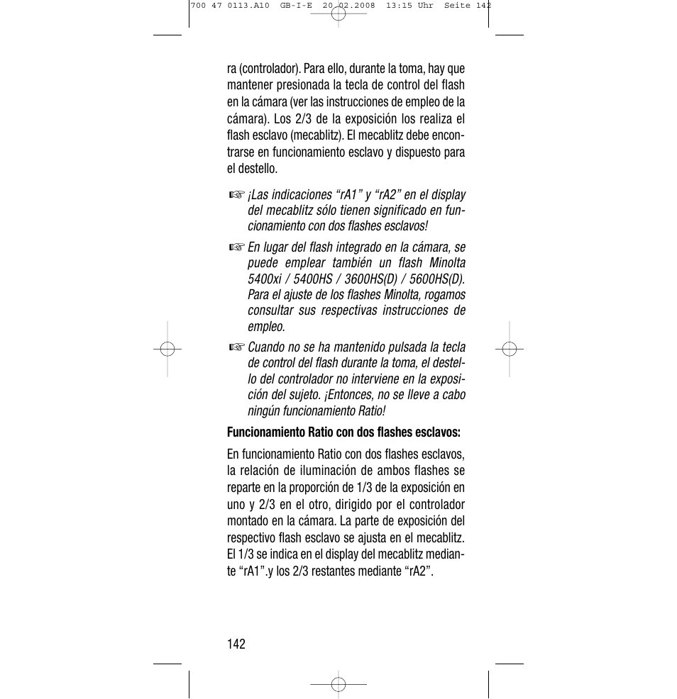 Sony Metz SCA 3302 M7 User Manual | Page 142 / 160