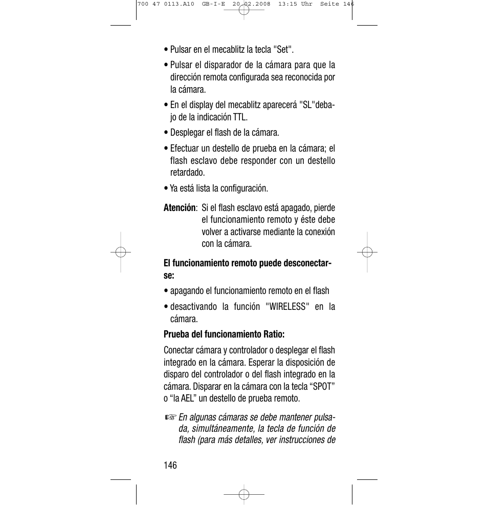 Sony Metz SCA 3302 M7 User Manual | Page 146 / 160
