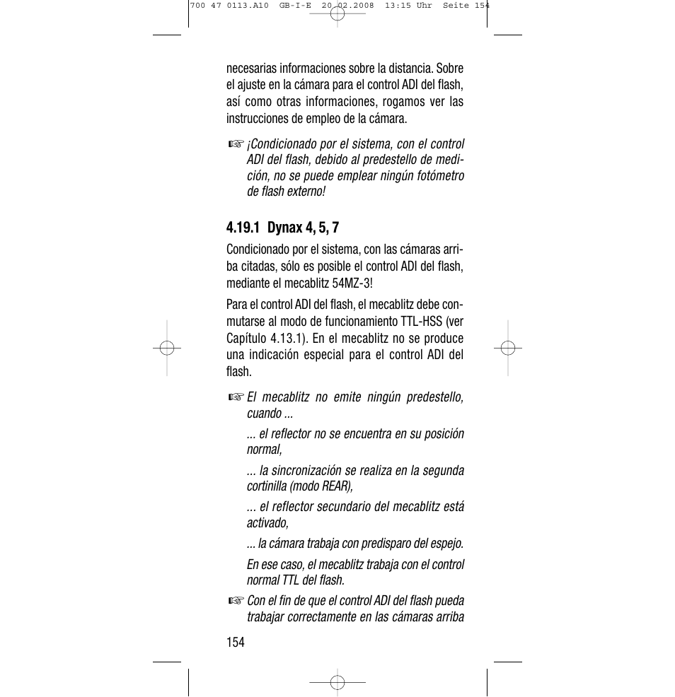 Sony Metz SCA 3302 M7 User Manual | Page 154 / 160