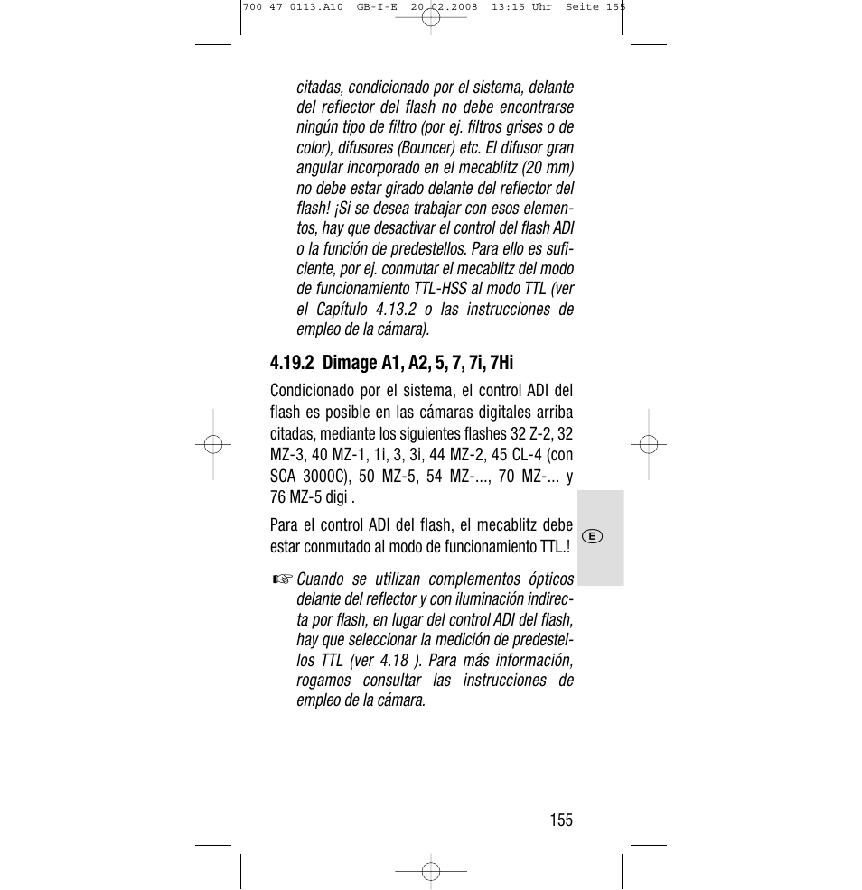 Sony Metz SCA 3302 M7 User Manual | Page 155 / 160