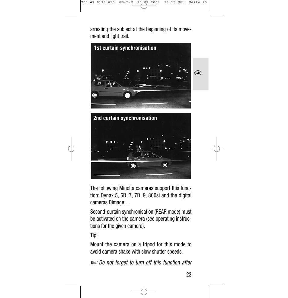 Sony Metz SCA 3302 M7 User Manual | Page 23 / 160