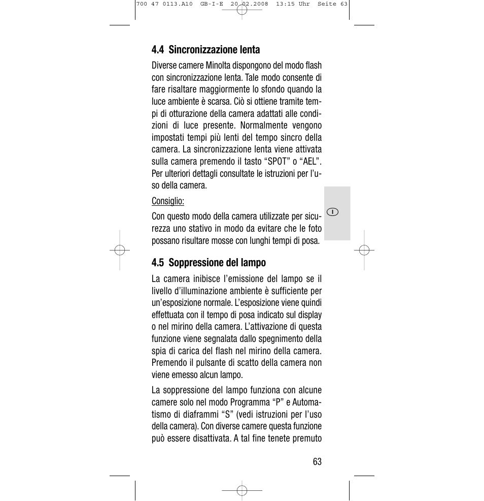 Sony Metz SCA 3302 M7 User Manual | Page 63 / 160