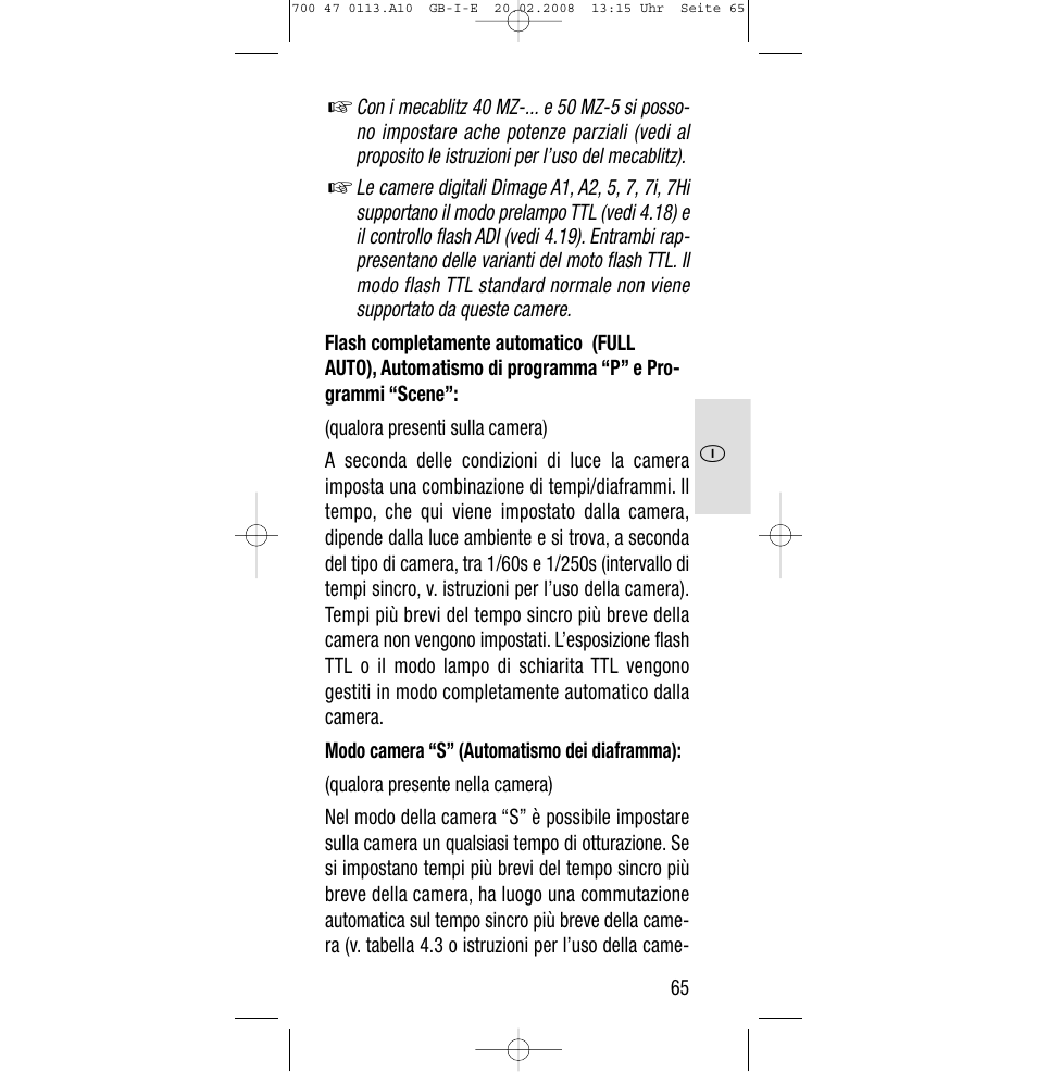 Sony Metz SCA 3302 M7 User Manual | Page 65 / 160