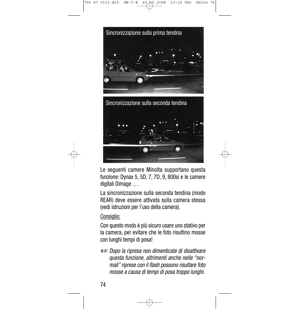 Sony Metz SCA 3302 M7 User Manual | Page 74 / 160