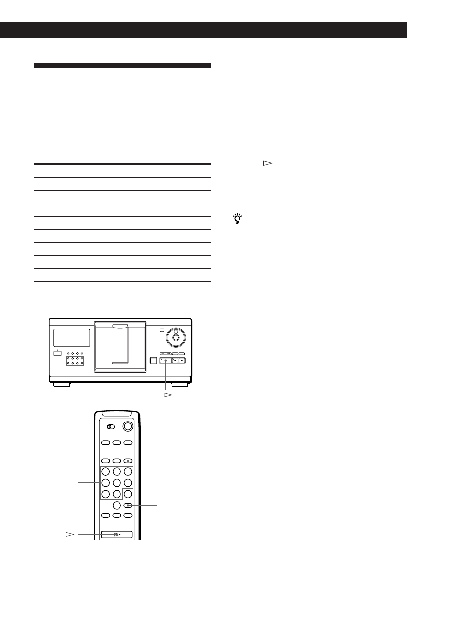Playing discs in a group (block play), Playing cds getting started, Playing cds | Sony CDP-CX210 User Manual | Page 15 / 20