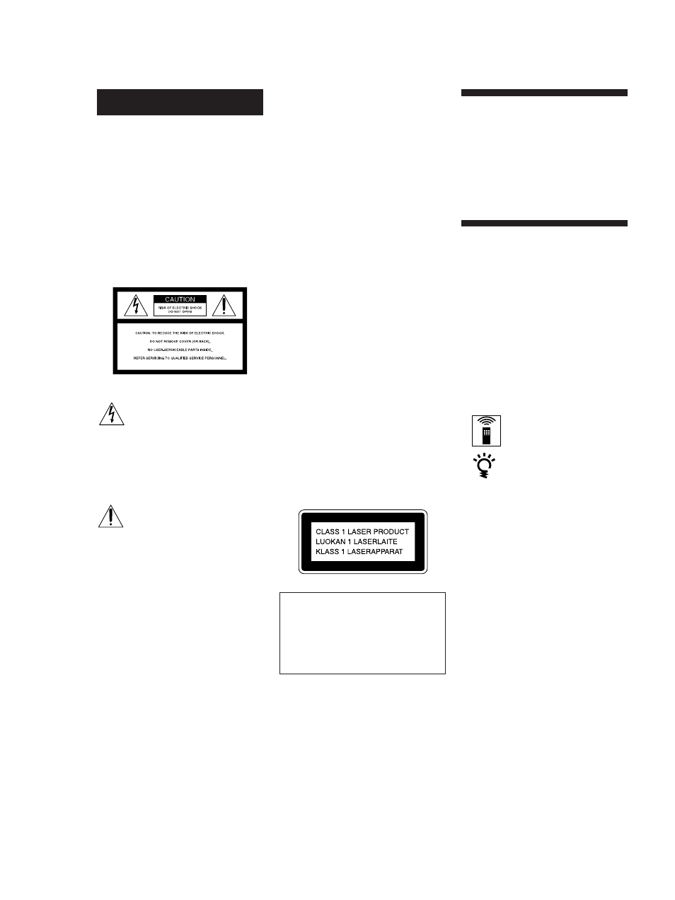 Welcome, About this manual, 2warning | Sony CDP-CX210 User Manual | Page 2 / 20