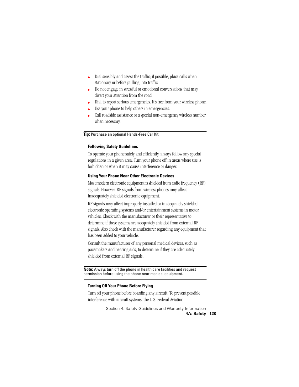 Samsung SPH-A500 User Manual | Page 121 / 136