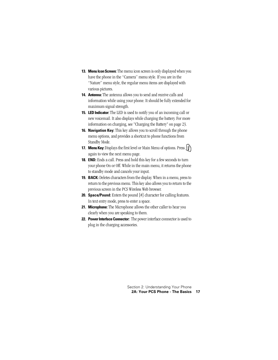 Samsung SPH-A500 User Manual | Page 18 / 136