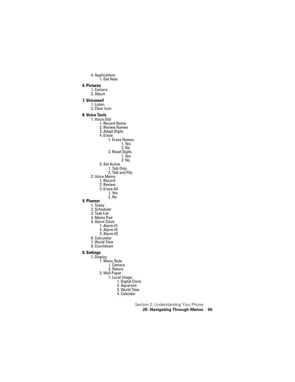 Samsung SPH-A500 User Manual | Page 51 / 136