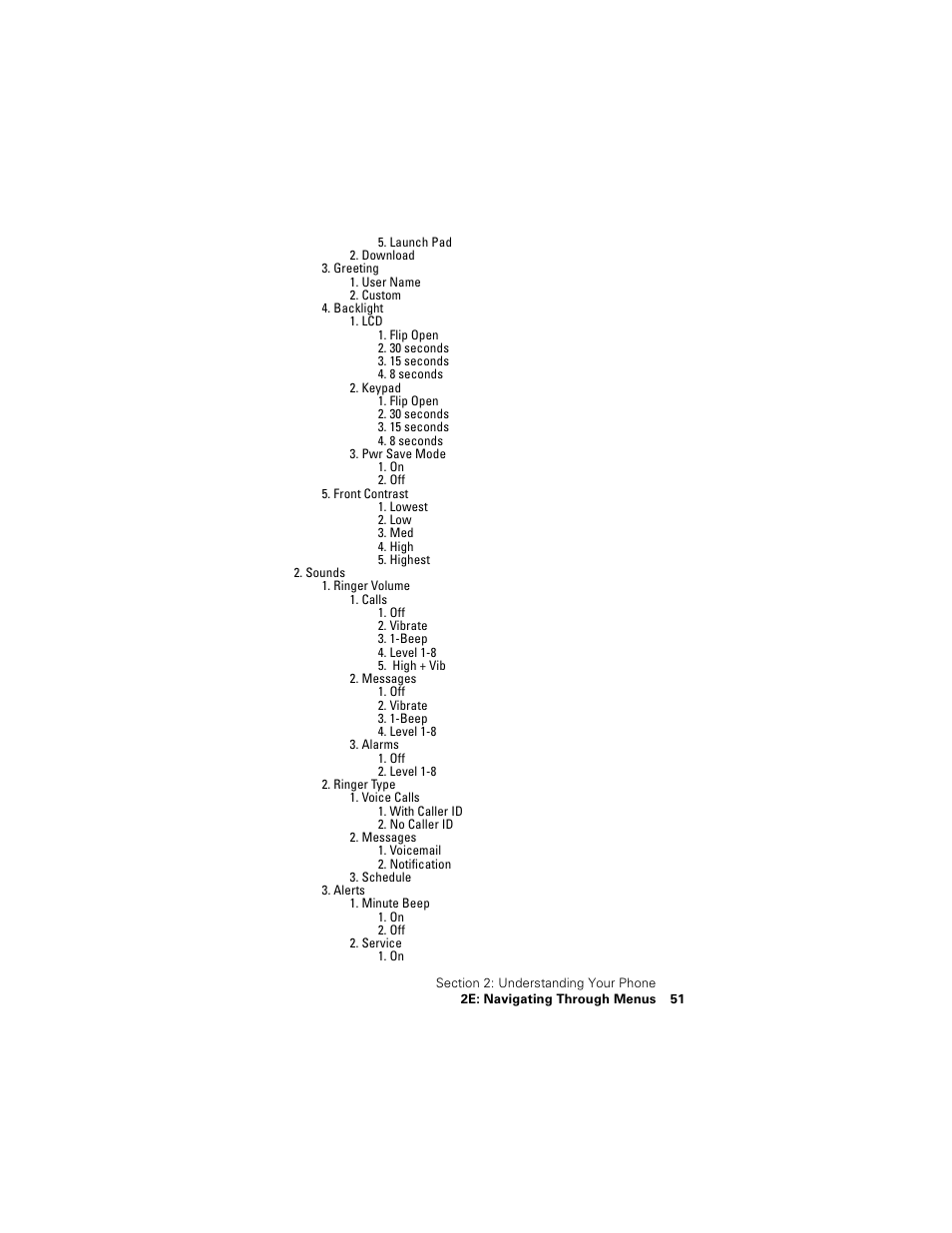Samsung SPH-A500 User Manual | Page 52 / 136