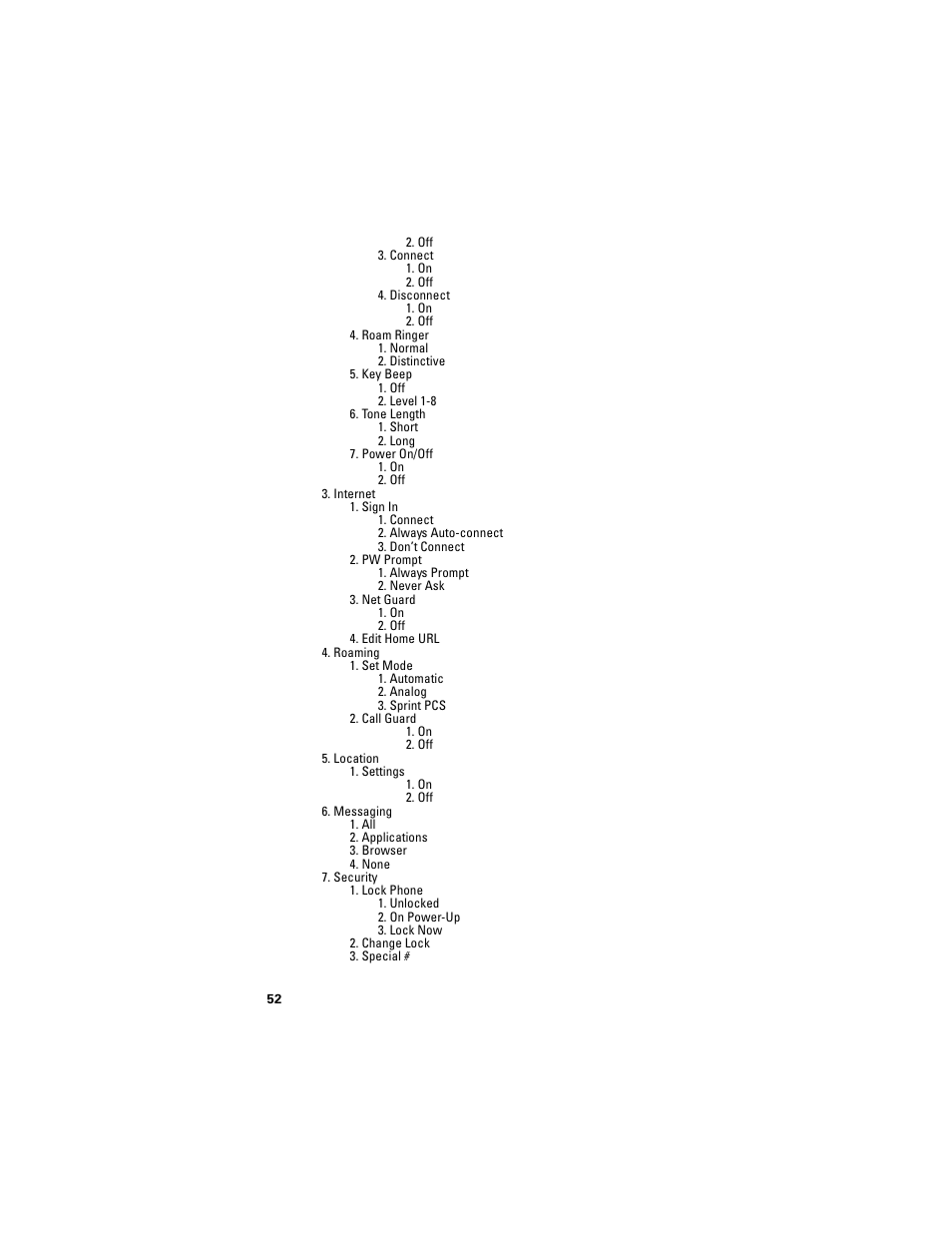 Samsung SPH-A500 User Manual | Page 53 / 136