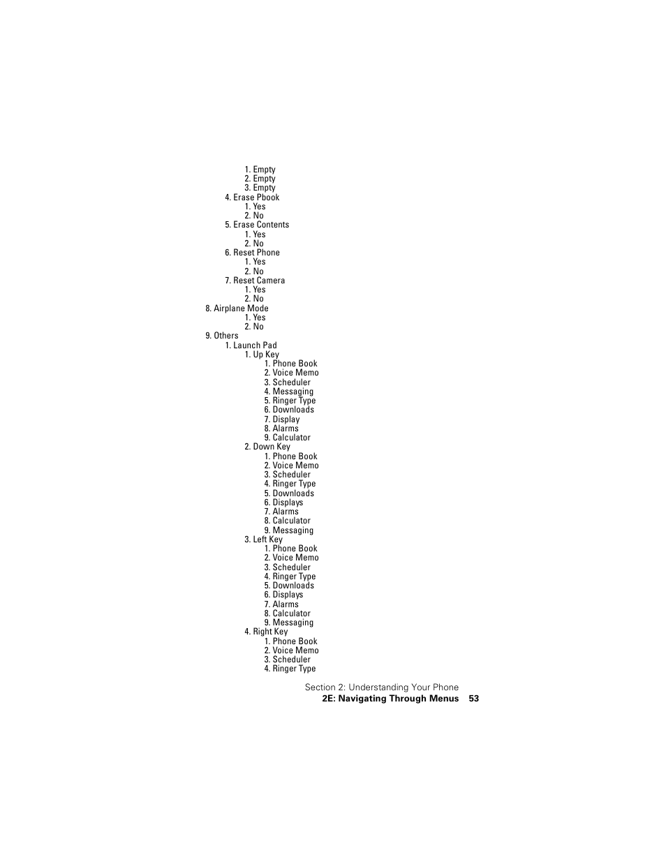 Samsung SPH-A500 User Manual | Page 54 / 136