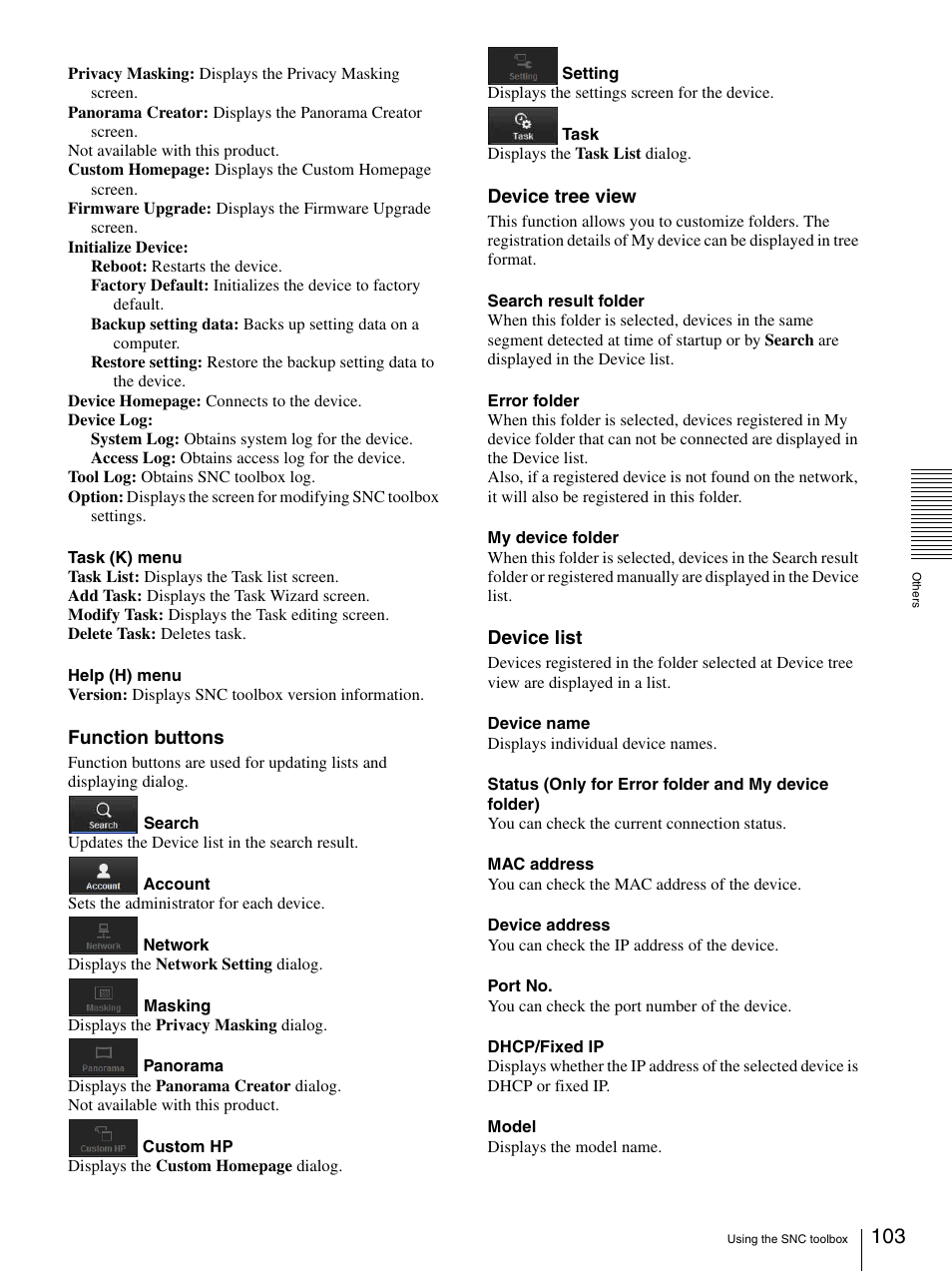Sony CH240 User Manual | Page 103 / 128