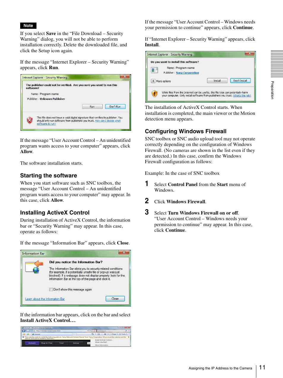 Sony CH240 User Manual | Page 11 / 128