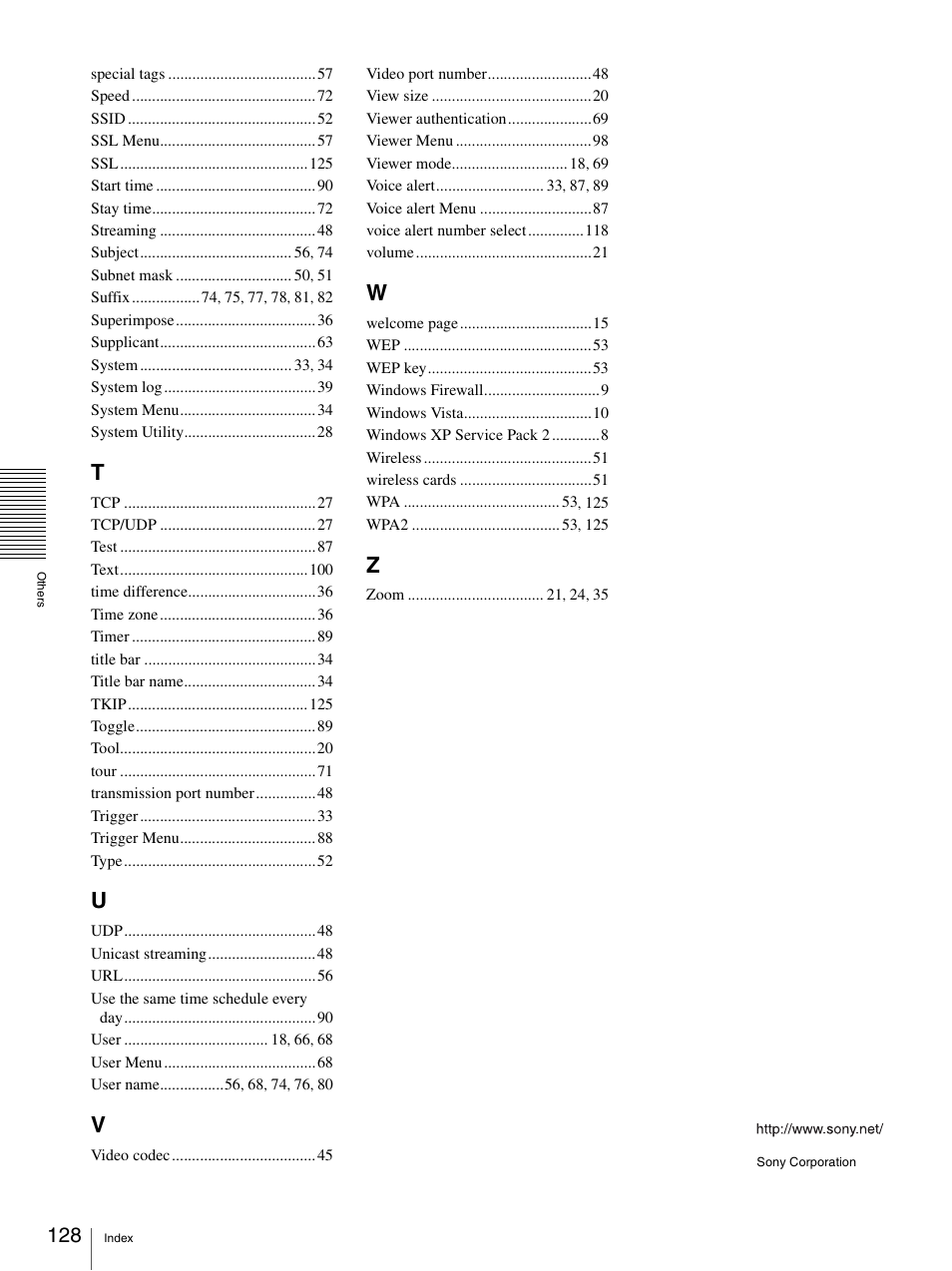 Sony CH240 User Manual | Page 128 / 128