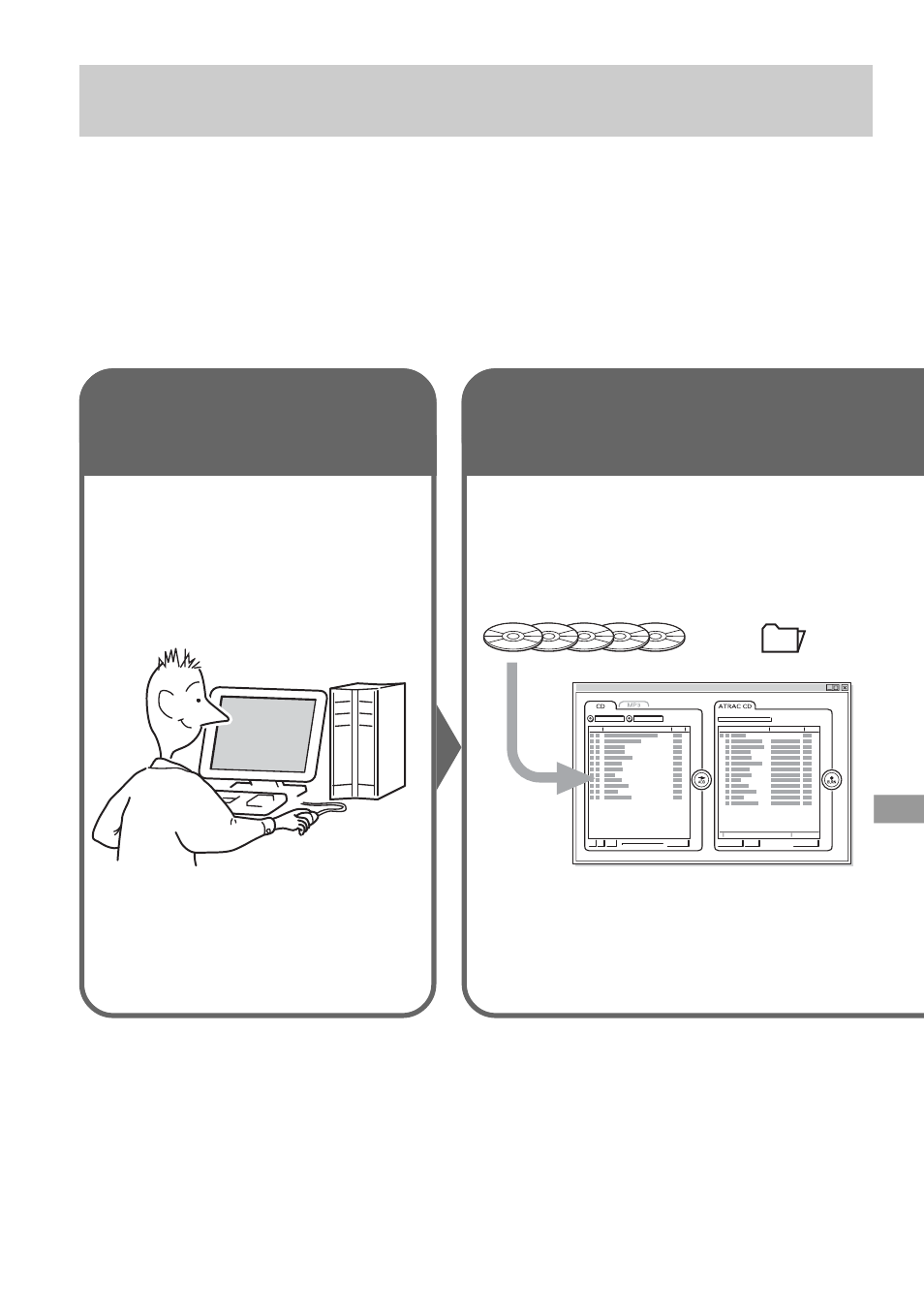 こんなことができます, パソコンでオリジナルcdを作って みよう | Sony D-NE9 User Manual | Page 10 / 52