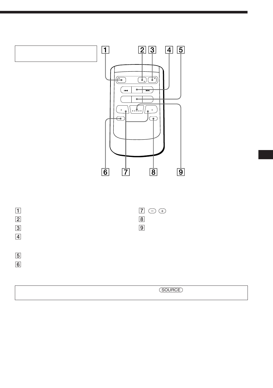 En optional wireless remote (rm-x41) | Sony XR-C850RDS User Manual | Page 29 / 140