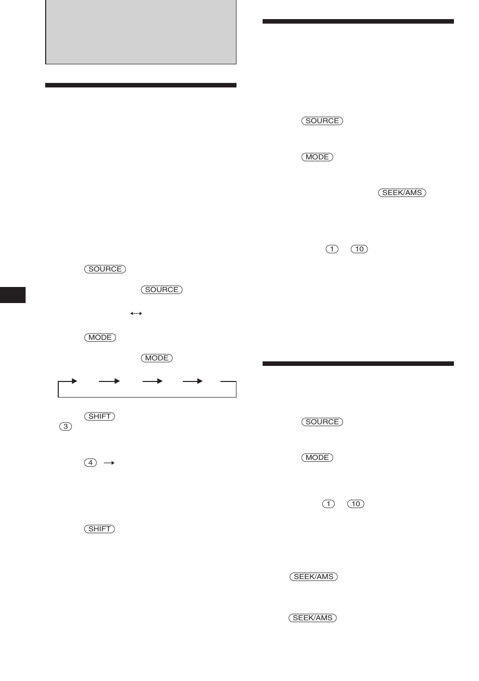 Radio | Sony XR-C850RDS User Manual | Page 40 / 140