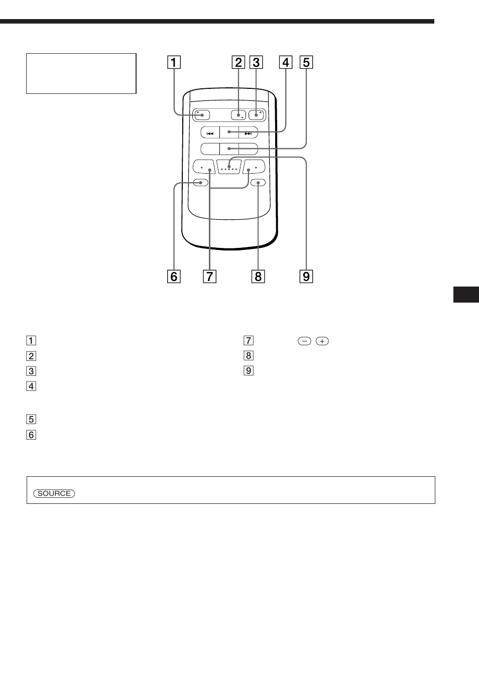 Es mando a distancia inalámbrico opcional (rm-x41) | Sony XR-C850RDS User Manual | Page 65 / 140