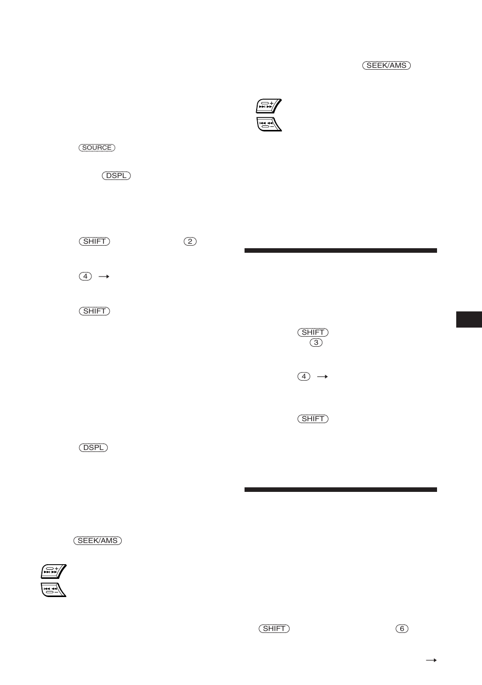 Spela början av alla spår, Spela upp spår flera gånger | Sony XR-C850RDS User Manual | Page 85 / 140